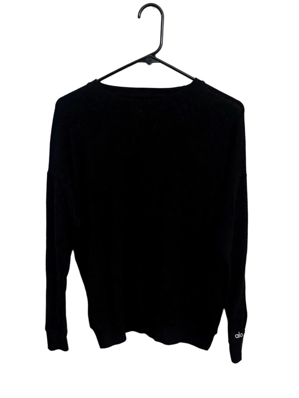 ALO Yoga Black Longsleeve- Size S